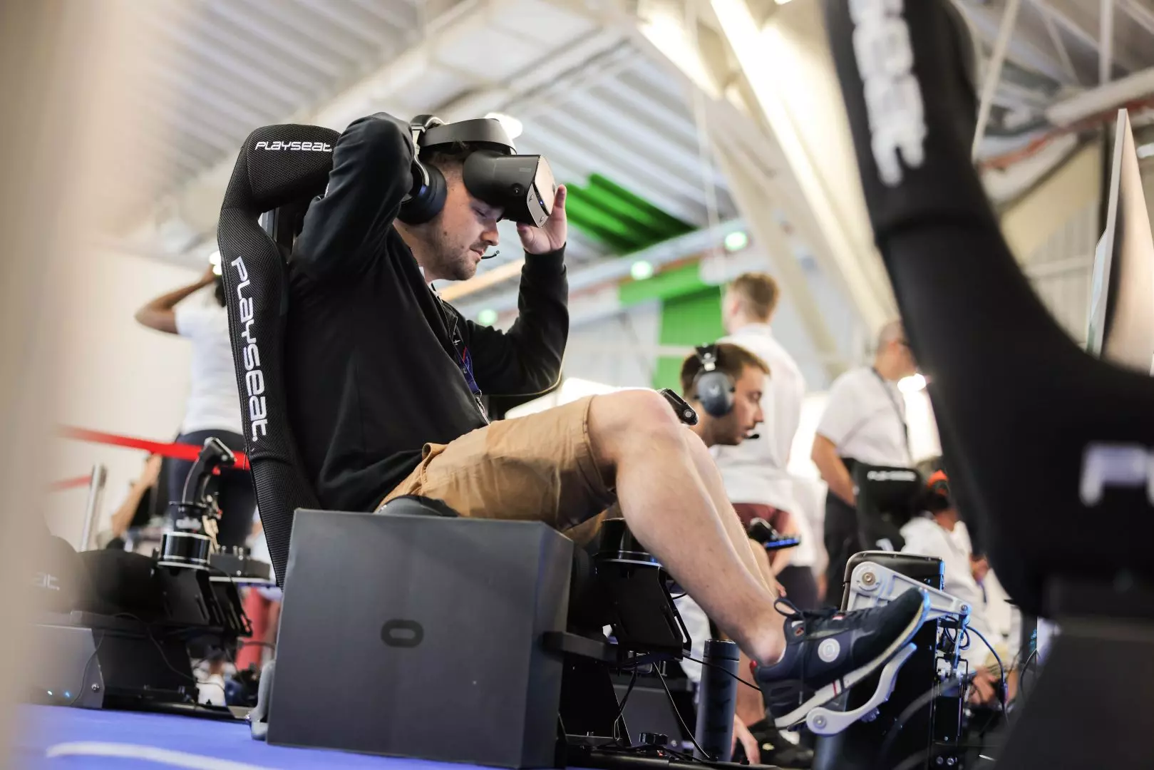 Animation VR patrouille de France - Hall 1