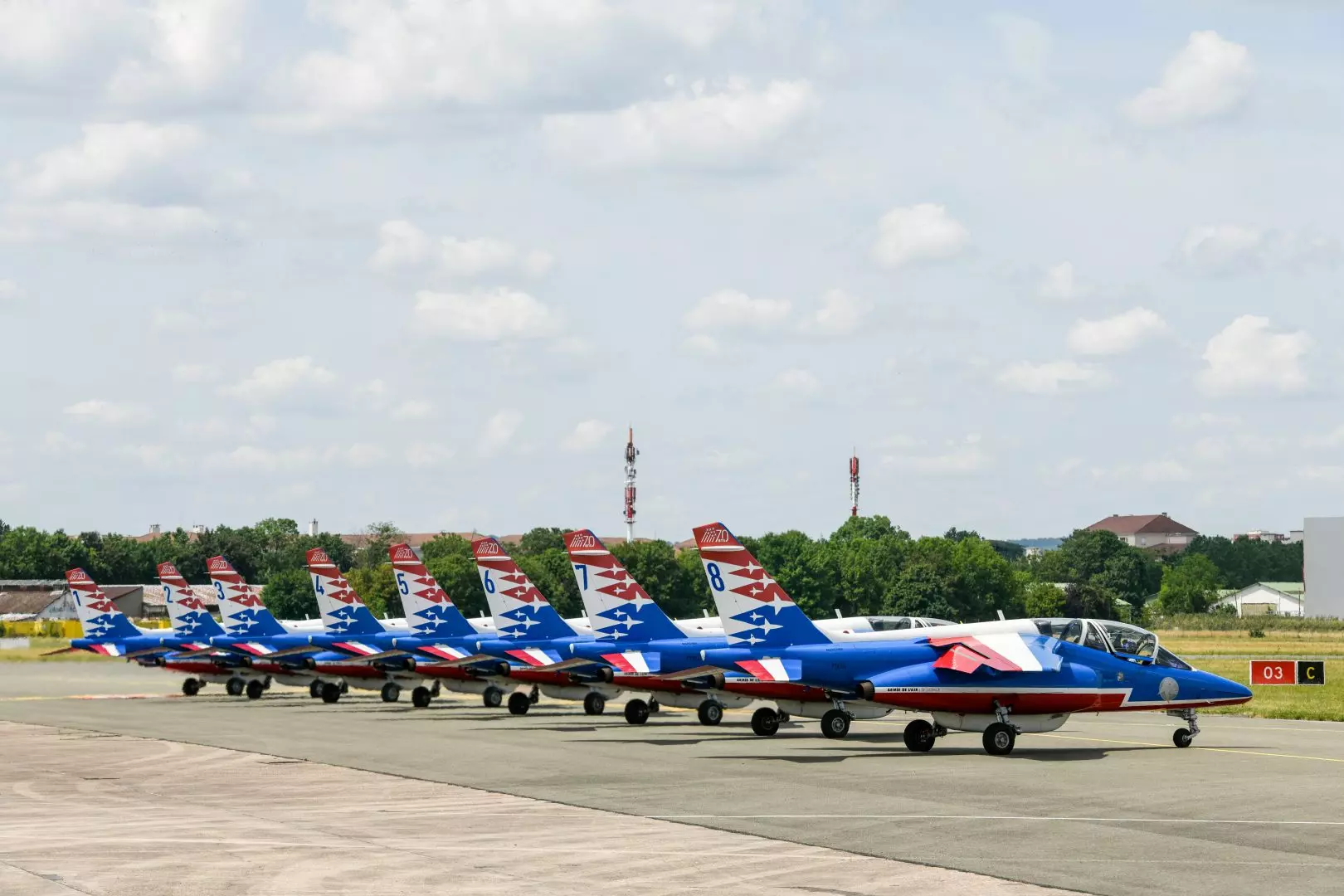 Patrouille de France - statique