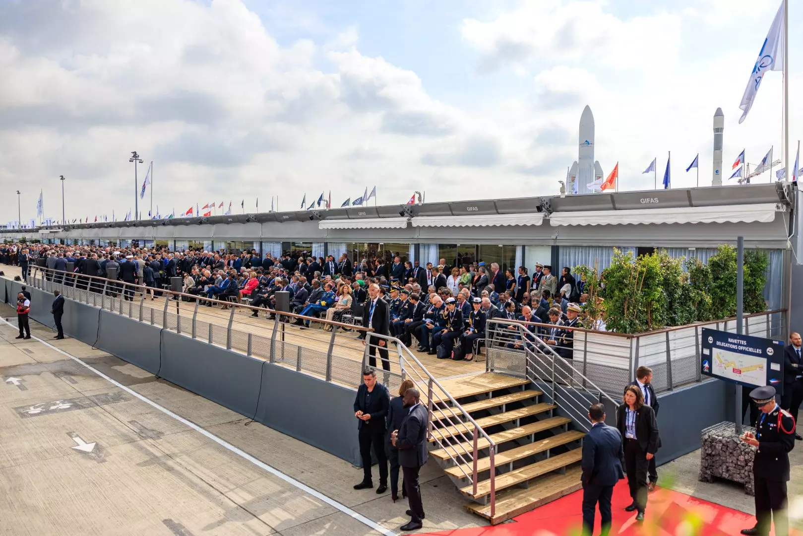 Délégations officielles - Inauguration du 19 juin 2023